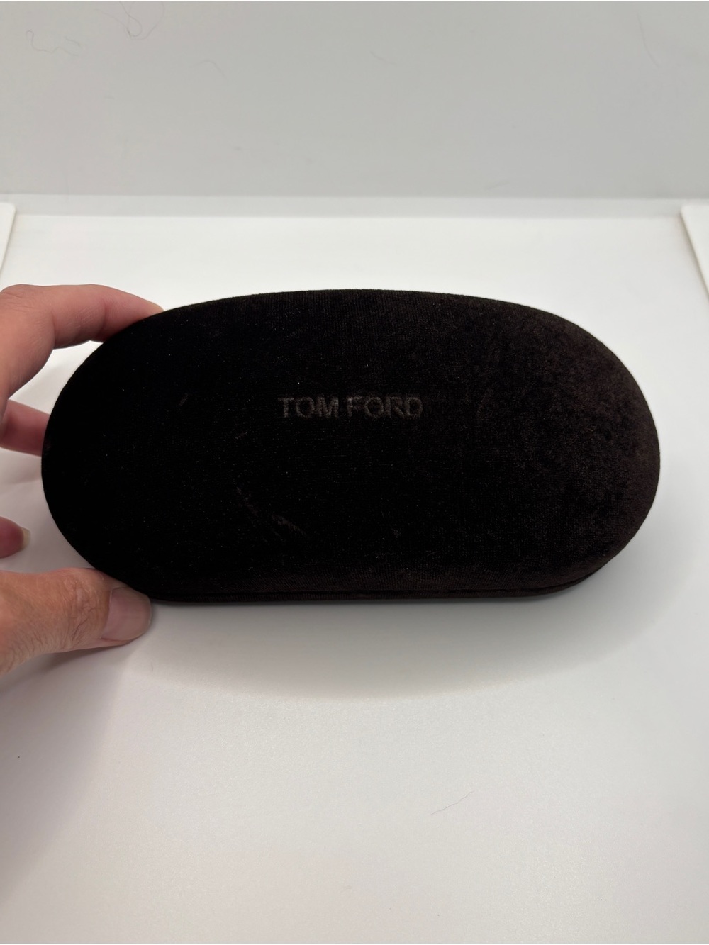 Tom Ford Sunglasses Case Dark Brown